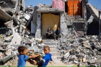 Pertempuran Berkecamuk di Gaza, Israel Rilis Gambar Orang-orang Bersenjata di Lokasi PBB