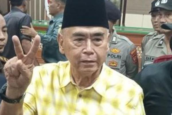 Pimpinan Pondok Pesantren Al-Zaytun Abdussalam Panji Gumilang. 