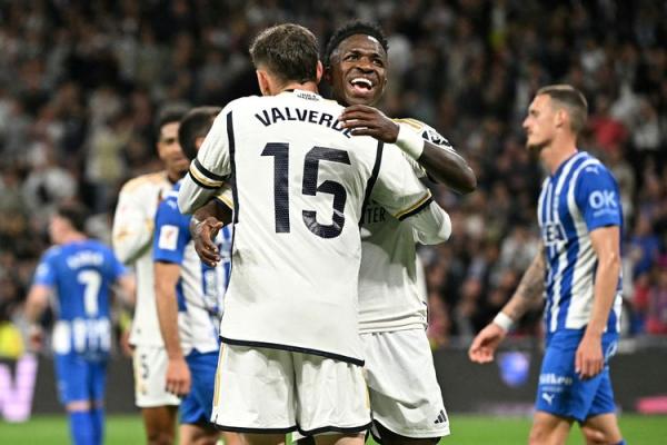Real Madrid Pesta Gol Lawan Alaves