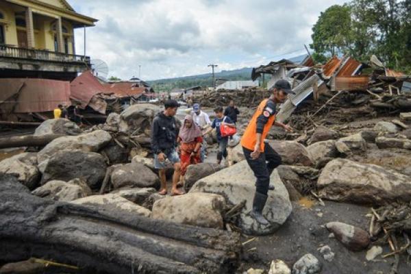 Bencana Lahar dingin di Sumbar 