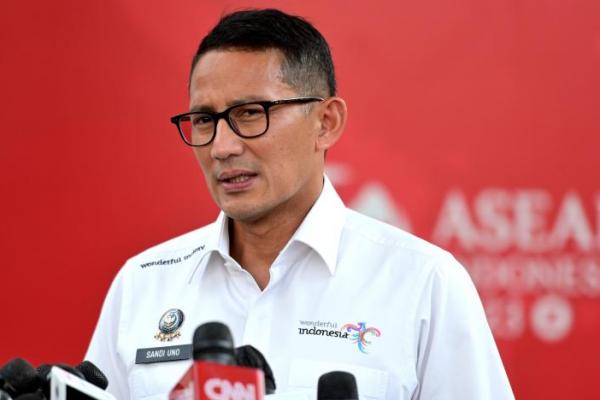 Menteri Pariwisata dan Ekonomi Kreatif (Menparekraf) Sandiaga Uno 