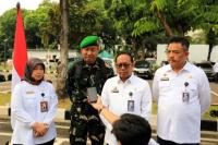 Sekjen DPD RI Rahman Hadi Melepas 96 P3K Diklat Latsar Ke Rindam Jaya