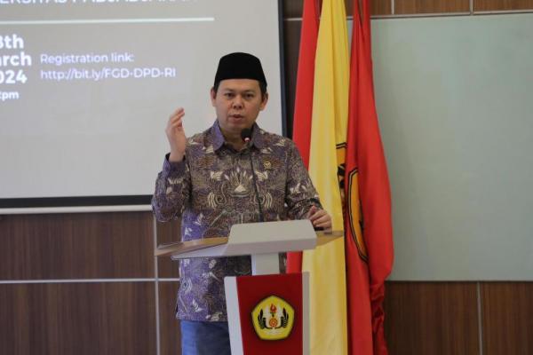 Wakil Ketua Dewan Perwakilan Daerah (DPD) RI Sultan B Najamudin. 