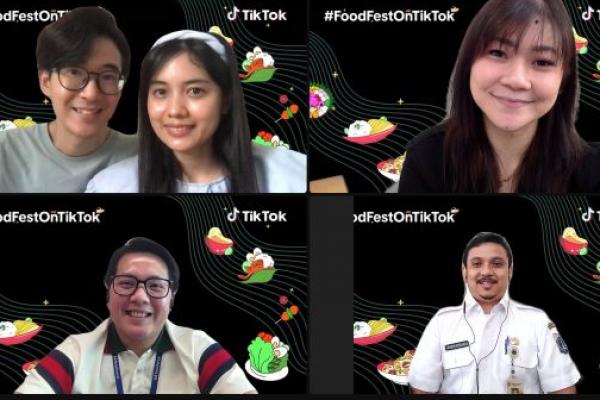 TikTok meluncurkan kampanye dan festival kuliner bertajuk #FoodFestOnTikTok. (Foto: Ist) 