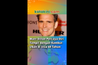 Matt Dillon Percaya Diri Tampil dengan Rambut Uban di Usia 60 Tahun