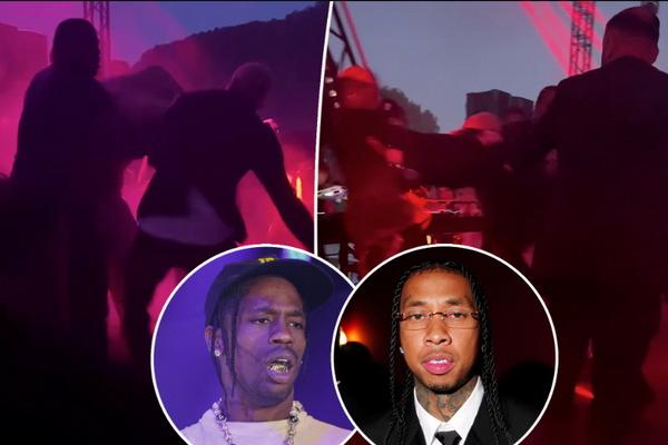 Travis Scott Berkelahi dengan Tyga dan Alexander Edwards di Cannes