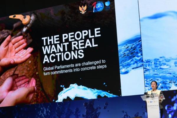 Tutup Pertemuan Parlemen di WWF 2024, Puan Sampaikan Komitmen Bersama Atasi Krisis Air