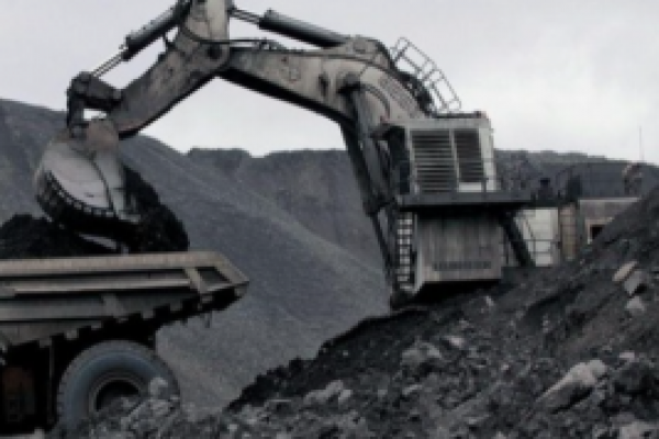 Ilustrasi tambang batu bara 