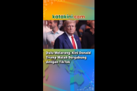 Dulu Melarang, Kini Donald Trump Malah Bergabung dengan TikTok