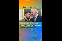 Biden Meminta Maaf kepada Presiden Ukraina atas Penundaan Bantuan oleh Kongres AS