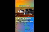 Anggota DPR Pemerintah Lembek Menindak WNA Pelaku Tambang Emas Ilegal