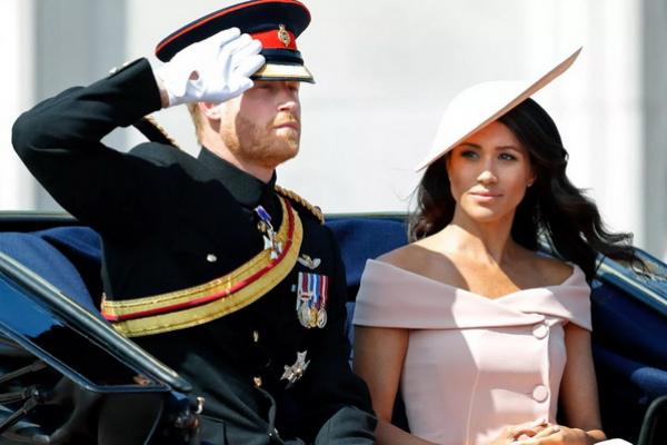 Meghan Markle dan Pangeran Harry tak Diundang Raja Charles ke Trooping the Color