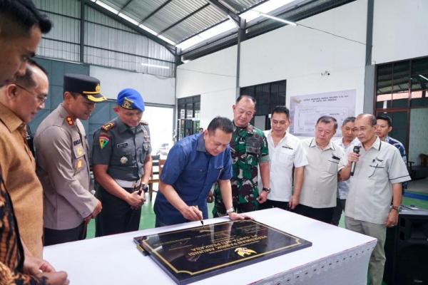 Bamsoet Resmikan Pabrik Amunisi Swasta Pertama di Indonesia