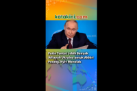 Putin Tuntut Lebih Banyak Wilayah Ukraina untuk Akhiri Perang, Kyiv Menolak