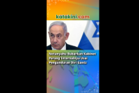 Netanyahu Bubarkan Kabinet Perang Internalnya Usai Pengunduran Diri Gantz