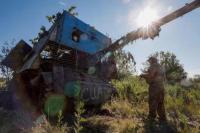 Ukraina Klaim Rebut Tank Rusia yang Dimodifikasi untuk Melawan Ancaman Drone