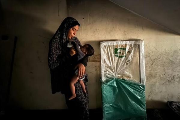 Tak Ada Air dan Bantuan Makanan, Warga Gaza Masih Berjuang Beri Makan Anak-anak
