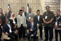 Pj Bupati Kudus Kaget Staf Khususnya Ikut Bertemu Presiden Israel