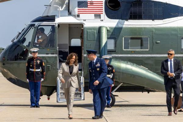 Lobi Para Pendonor, Wakil Presiden Kamala Harris Yakinkan Demokrat Menang