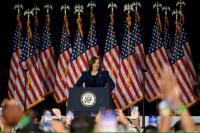 Kampanye Perdana Harris sebagai Capres Kritik Kelemahan Trump sebagai Penjahat