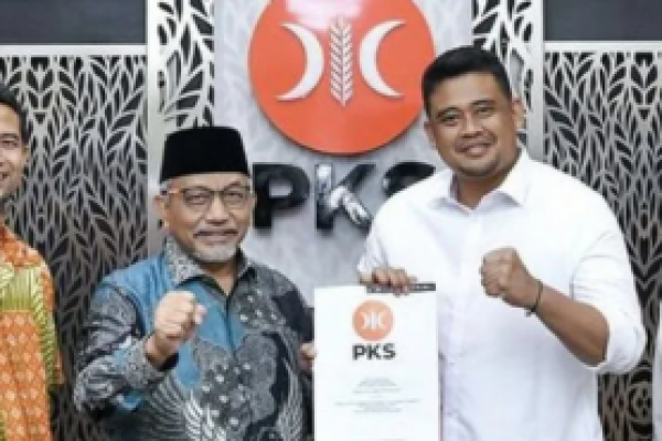 Tok, PKS Resmi Usung Bobby Nasution di Pilkada Sumatera Utara