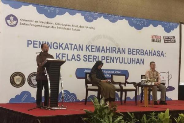Kemendikbudristek Ajak Masyarakat Perkuat Kemahiran Berbahasa Indonesia