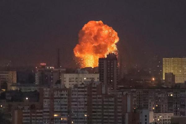 Serangan Rudal Rusia Guncang Kyiv, Instalasi Air dan Stasiun Metro Rusak