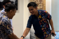 Muncul di Kantor PSI, Kaesang: Halo Semua, Selamat Malam