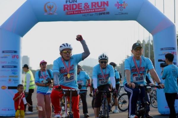 HUT ke 79, DPR Gelar Fun Ride & Fun