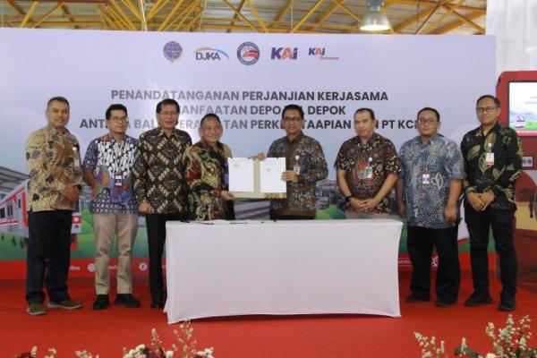 Tingkatkan PNBP, DJKA Jalin Kerja Sama Depo KRL Depok
