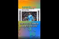 Courtois Selevel Ronaldo dan Messi versi Kiper