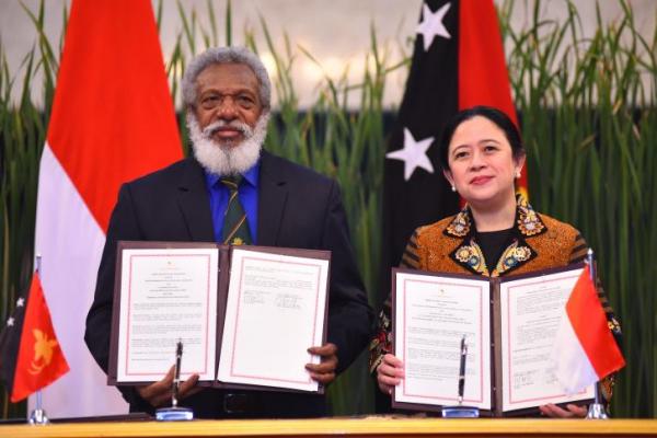 Perkuat Kerja Sama Bilateral, Puan Bertemu Ketua Parlemen Papua Nugini