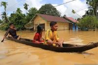 Puluhan Desa di Nagan Raya Terendam Banjir