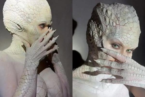 Siapakah Sosok di Balik Buaya Albino dalam Kostum Halloween yang Menakjubkan?