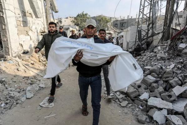Israel Mengebom Sebuah Rumah di Gaza Utara dan Tewaskan 13 Anak