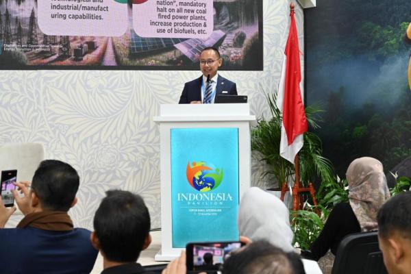 Di COP 29, Waka MPR Tegaskan Komitmen Prabowo Wujudkan Ketahanan Energi