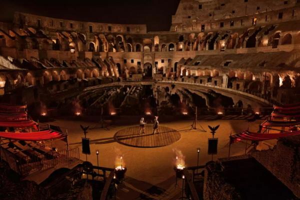 Warga Setempat Marah Atas Pertarungan `Gladiator` Airbnb di Colosseum