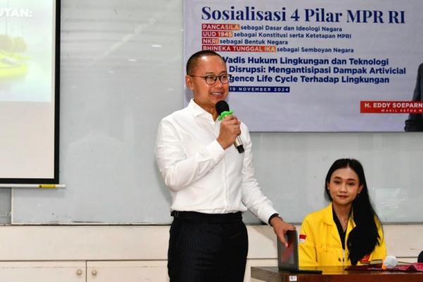Waka MPR Bicara soal Lingkungan Hidup dan Teknologi AI
