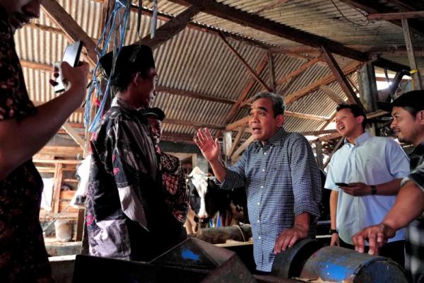 Kunker ke Kota Batu, Ketua MPR Terima Keluhan Harga Susu