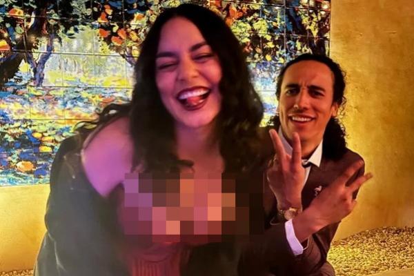 Jaga Privasi Keluarga, Vanessa Hudgens Unggah Foto Langka Kencan dengan Suaminya