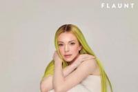 Pemotretan Majalah Flaunt, Lindsay Lohan Pamer Rambut Hijau