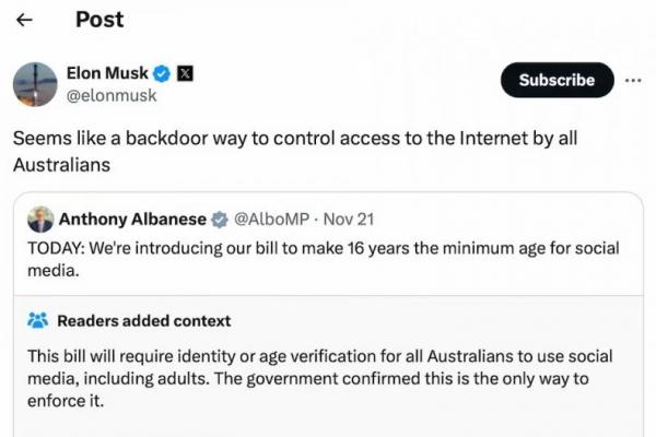Australia Uji Perangkat RUU Larangan Medsos Bagi Remaja yang Baru Disahkan
