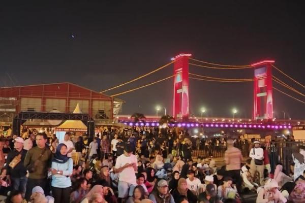 Pertama di Dunia, Palembang Gelar Festival Jazz Internasional di Tepi Sungai