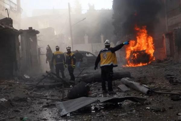 Jet Tempur Rusia dan Suriah Intensifkan Pengeboman di Suriah yang Dikuasai Pemberontak