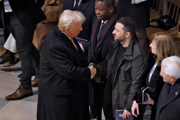 Bertemu Zelenskiy, Trump Serukan Gencatan Senjata segera di Ukraina