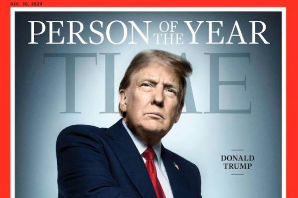Majalah Time Nobatkan Presiden Terpilih Trump sebagai "Person of the Year" 2024