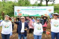 PELNI Resmikan Program Desa Mandiri Penghasil Sayur