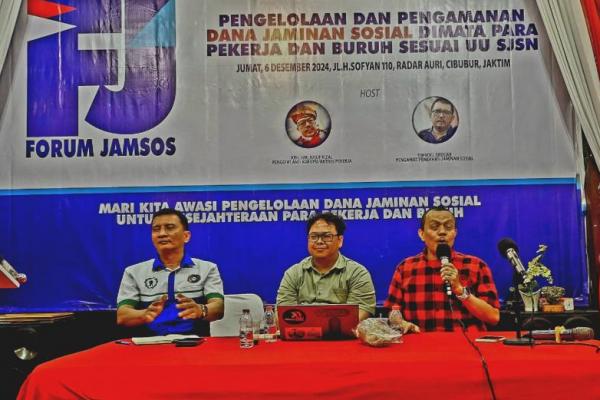 Forum Jamsos Tolak Dana BPJS Ketenagakerjaan untuk Tapera