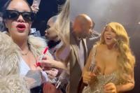Epik! Rihanna Kegirangan Dapat Tanda Tangan Mariah Carey