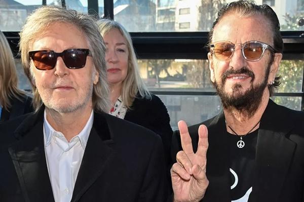 Kejutan The Beatles! Paul McCartney dan Ringo Starr Beraksi di Panggung Lagi